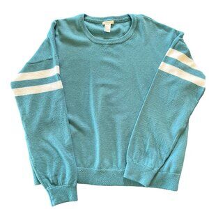 Forever 21 Blue/Green Varsity Sweater